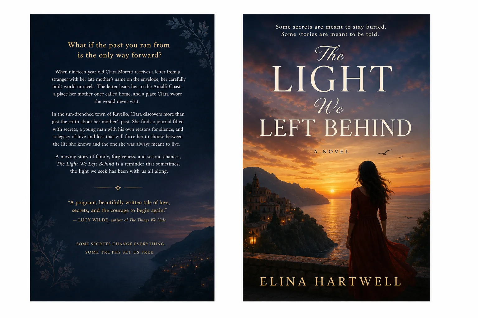Fiction book cover portfolio